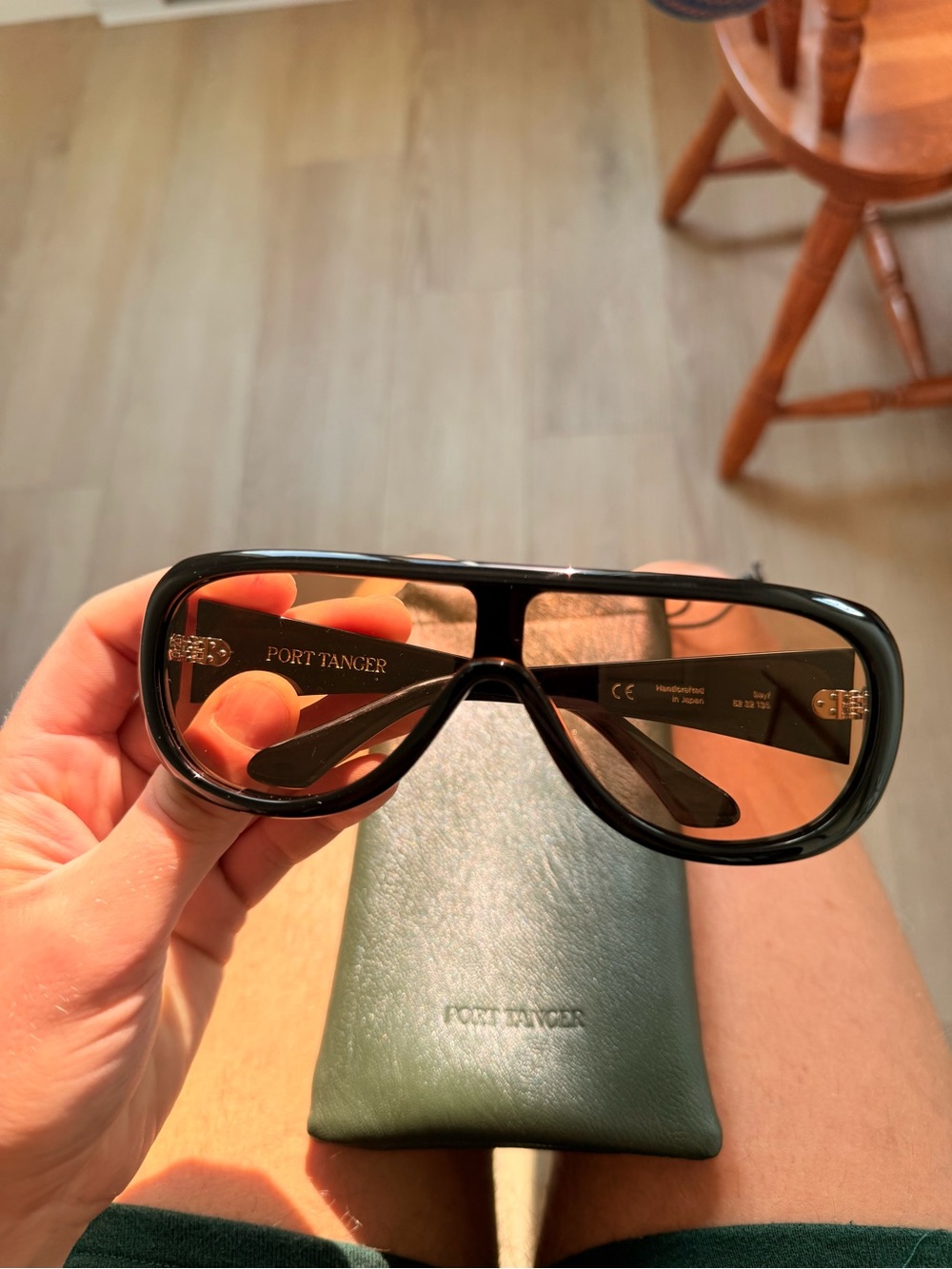 Port Tanger Black Sayf Sunglasses